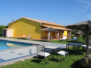 La piscina dell'Agriturismo